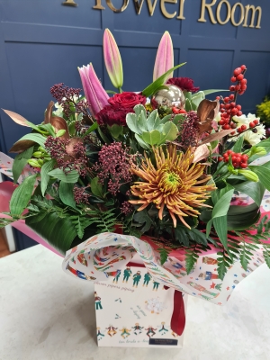 Christmas Signature Bag Arrangement