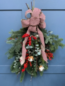 Christmas Door Swag