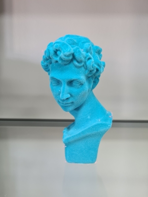 Blue David Bust