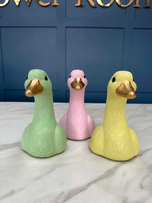 Duck head vase