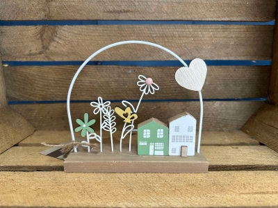 House & Flower Gift