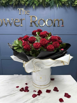 Luxury Rose Hat Box