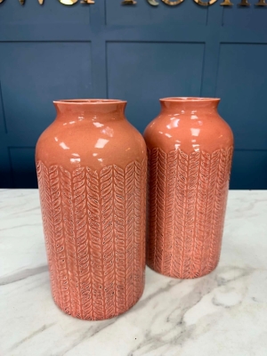 pink vase