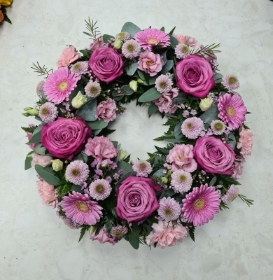 Pink Wreath