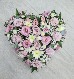 Mixed Floral Heart