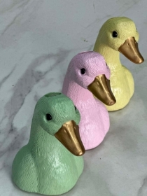Duck head vase