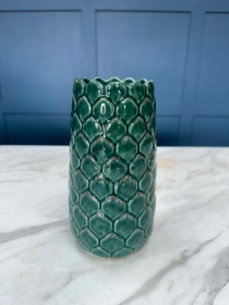 Green Artichoke style vase