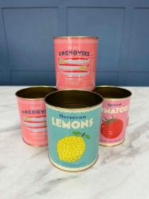 Quirky Tin vase